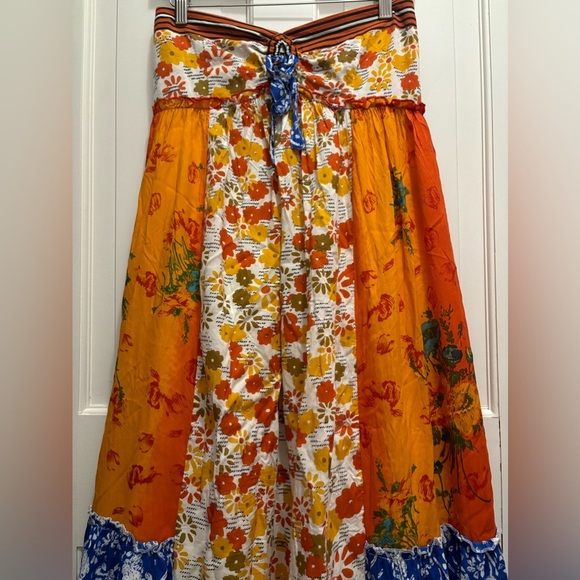 Free people golden dreams maxi size S - Picture 3 of 12